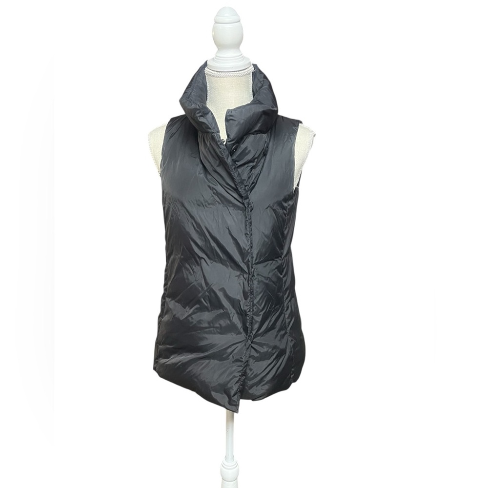Eileen Fisher down vest.